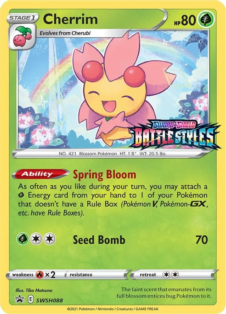 Cherrim from SWSH: Sword & Shield Promo Cards - Pokemon