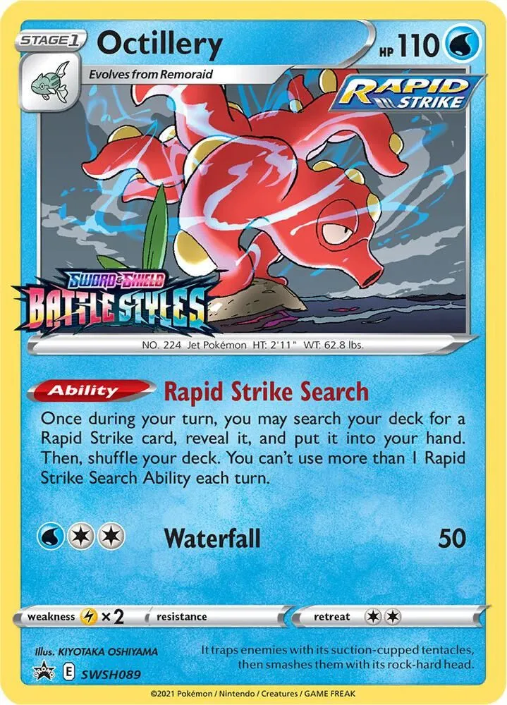Octillery — SWSH: Sword & Shield Promo Cards — Pokemon