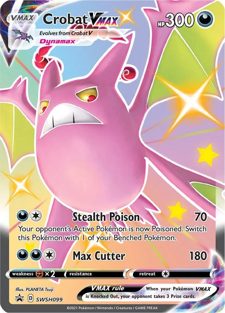 Crobat VMAX — SWSH: Sword & Shield Promo Cards — Pokémon