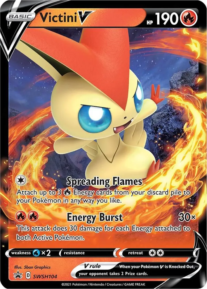Victini V — SWSH: Sword & Shield Promo Cards — Pokémon