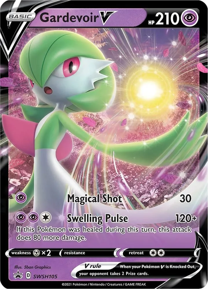 Gardevoir V from SWSH: Sword & Shield Promo Cards - Pokemon