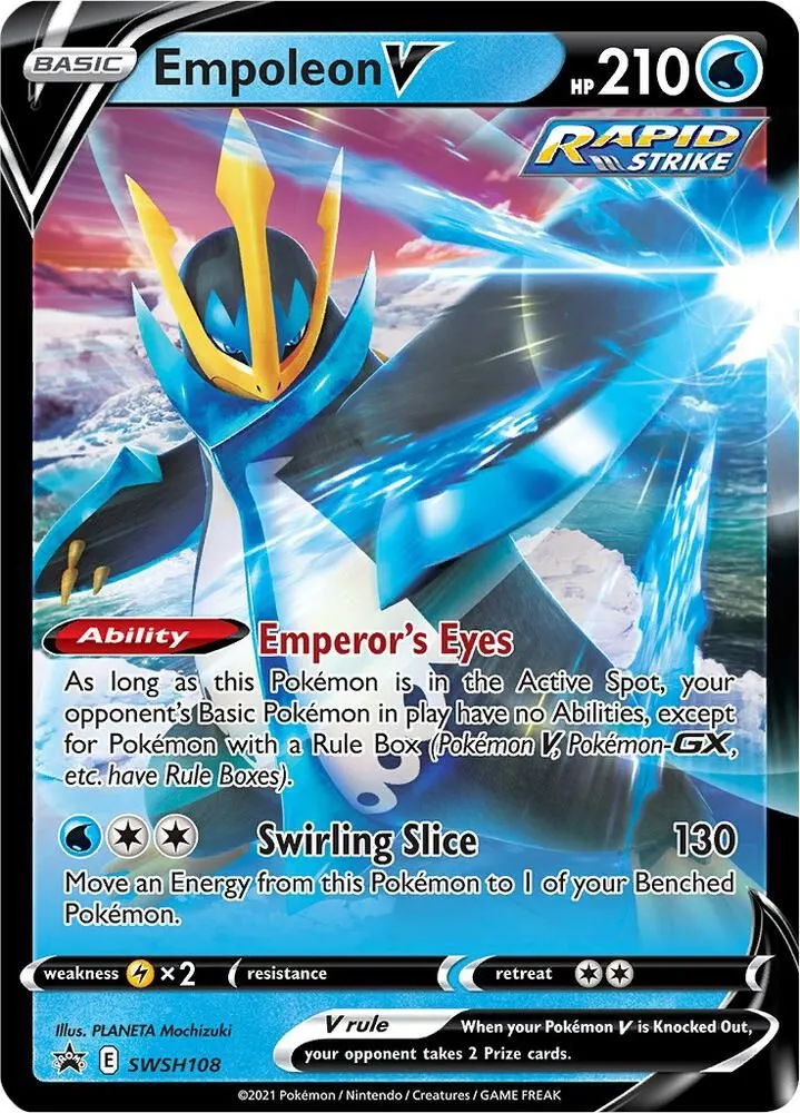 Empoleon V — SWSH: Sword & Shield Promo Cards — Pokémon