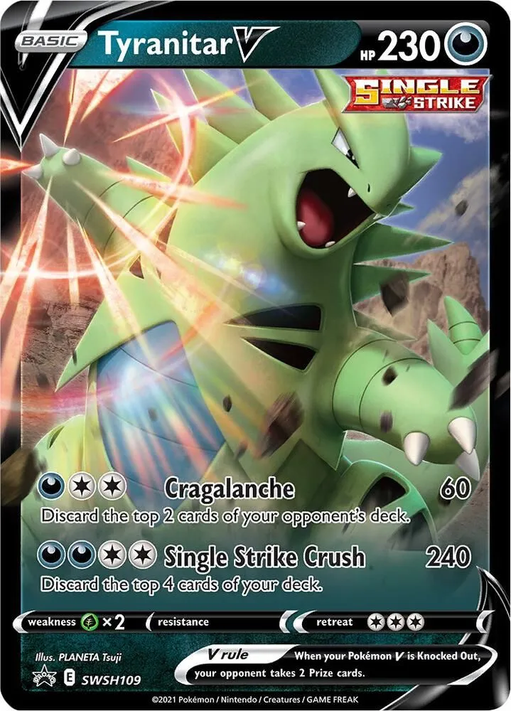 Tyranitar V — SWSH: Sword & Shield Promo Cards — Pokémon