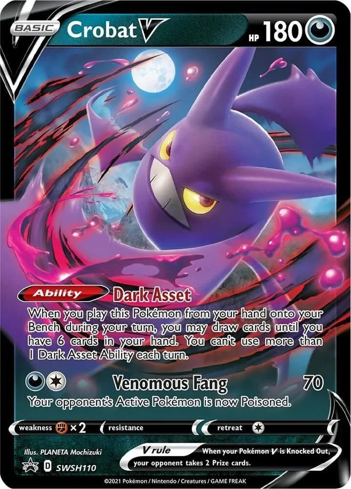 Crobat V — SWSH: Sword & Shield Promo Cards — Pokémon