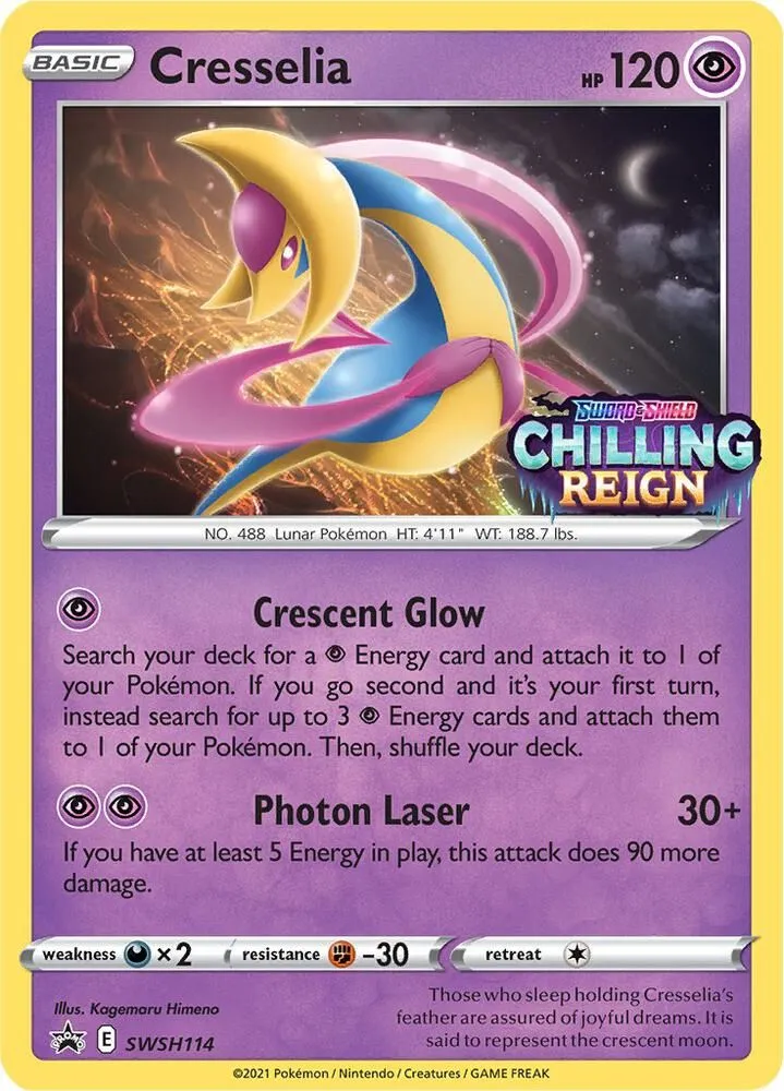 Cresselia — SWSH: Sword & Shield Promo Cards — Pokemon