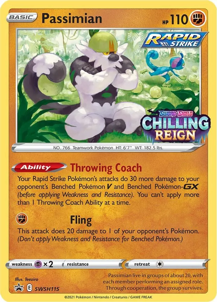 Passimian — SWSH: Sword & Shield Promo Cards — Pokémon