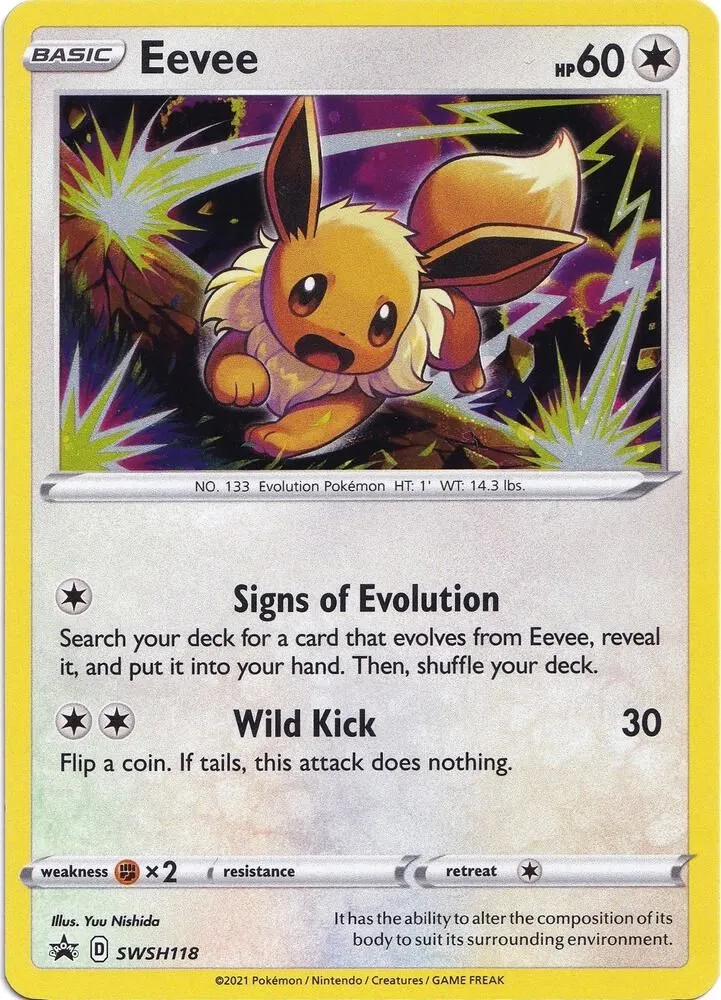 Eevee — SWSH: Sword & Shield Promo Cards — Pokemon
