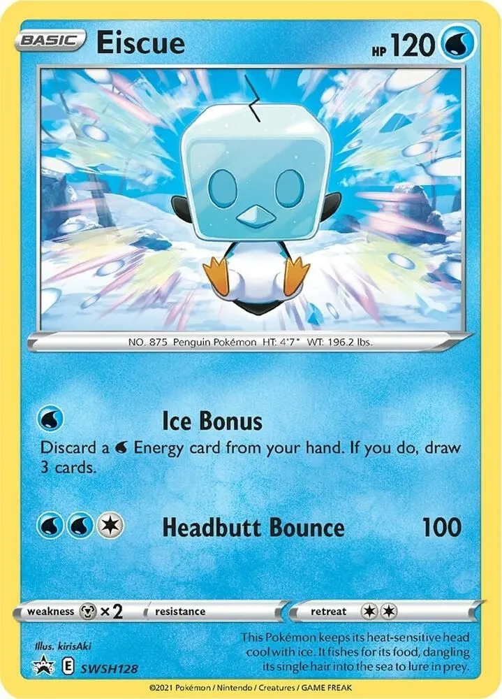 Eiscue — SWSH: Sword & Shield Promo Cards — Pokémon
