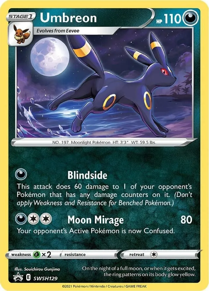 Umbreon — SWSH: Sword & Shield Promo Cards — Pokémon