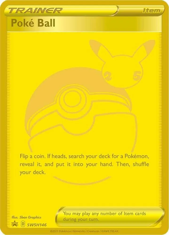 Poke Ball — SWSH: Sword & Shield Promo Cards — Pokemon