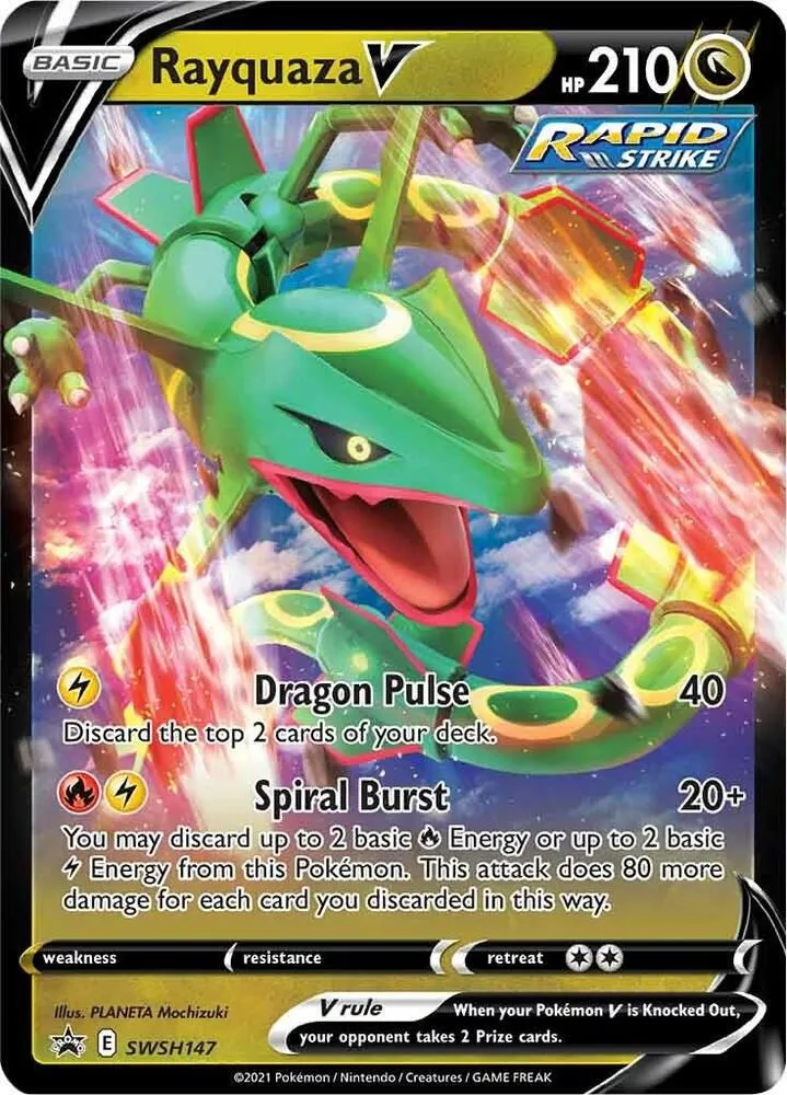 Rayquaza V — SWSH: Sword & Shield Promo Cards — Pokémon