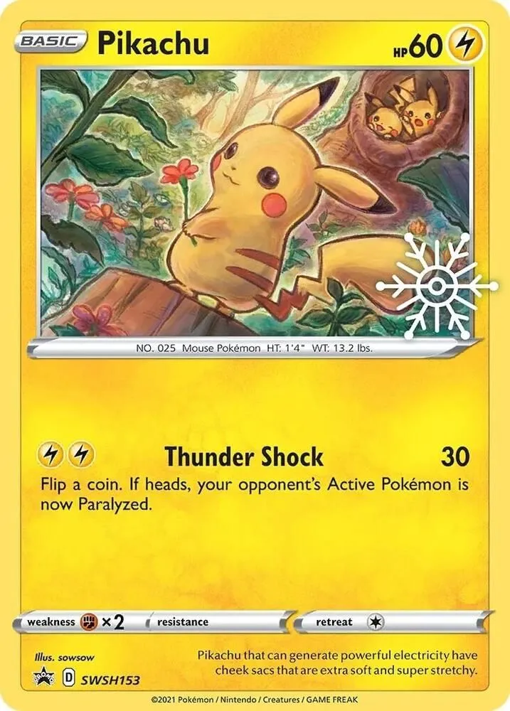 Pikachu — SWSH: Sword & Shield Promo Cards — Pokemon