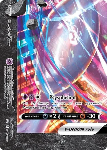 Mewtwo V-UNION — SWSH: Sword & Shield Promo Cards — Pokemon