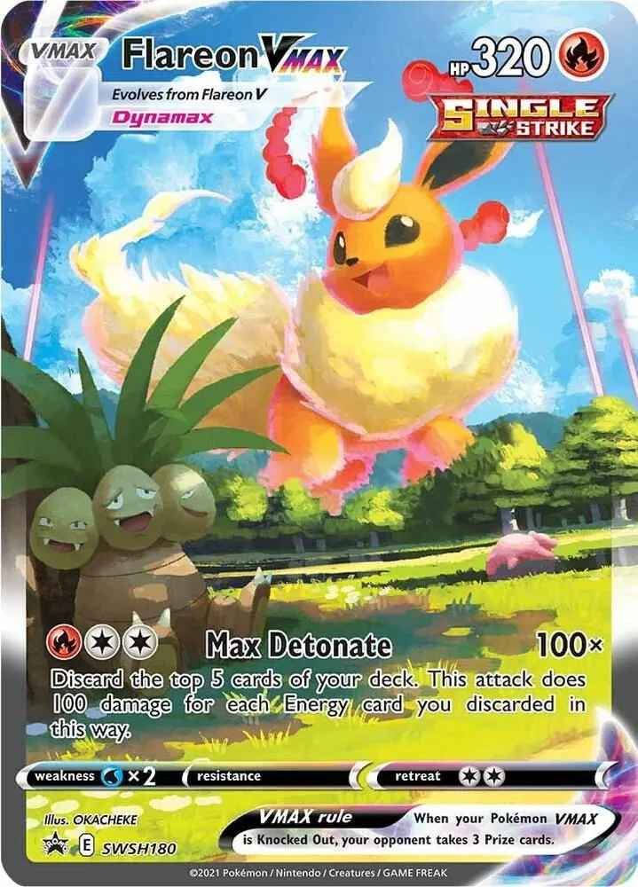 Flareon VMAX — SWSH: Sword & Shield Promo Cards — Pokemon