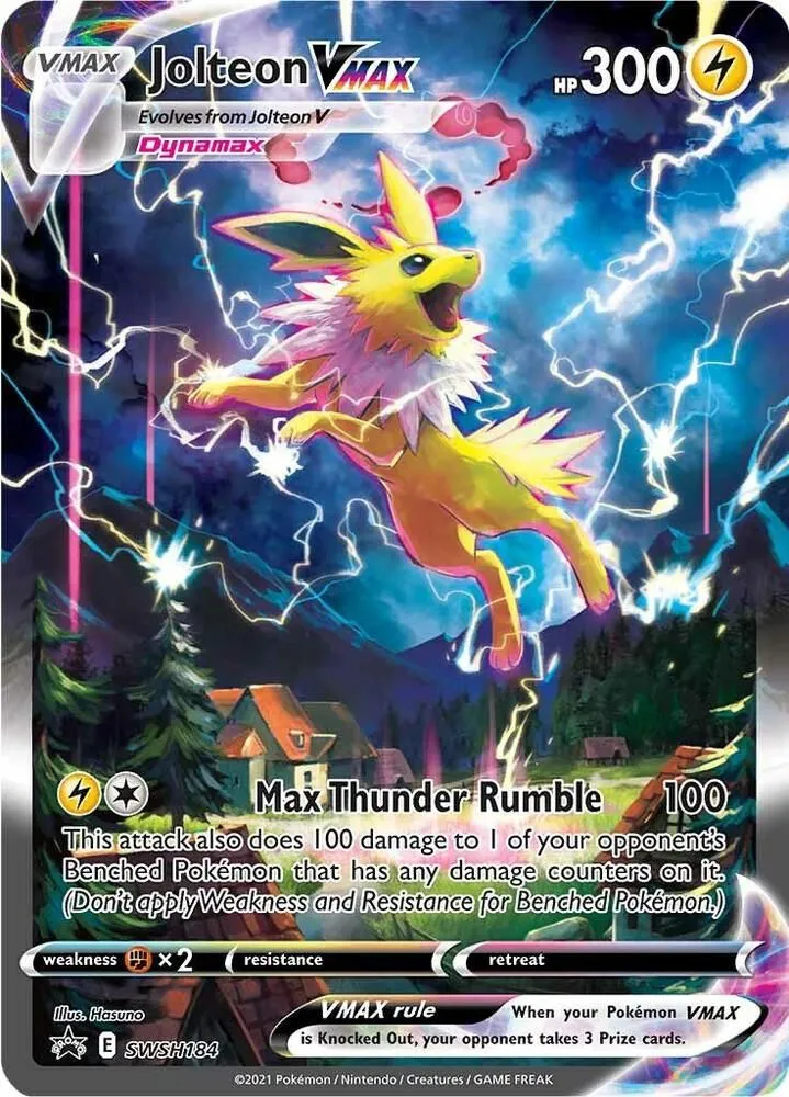 Voltali VMAX — SWSH: Sword & Shield Promo Cards — Pokemon