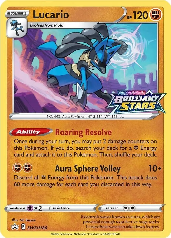 Lucario — SWSH: Sword & Shield Promo Cards — Pokemon
