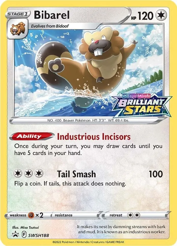 Bibarel — SWSH: Sword & Shield Promo Cards — Pokemon
