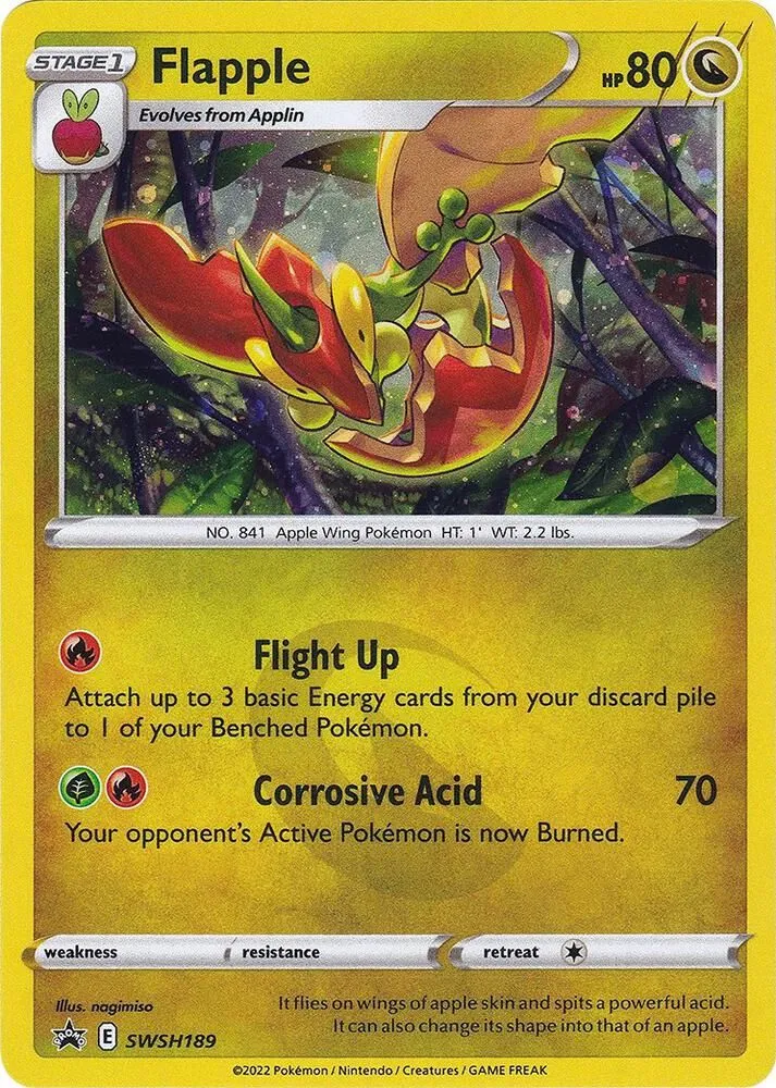 Flapple — SWSH: Sword & Shield Promo Cards — Pokémon