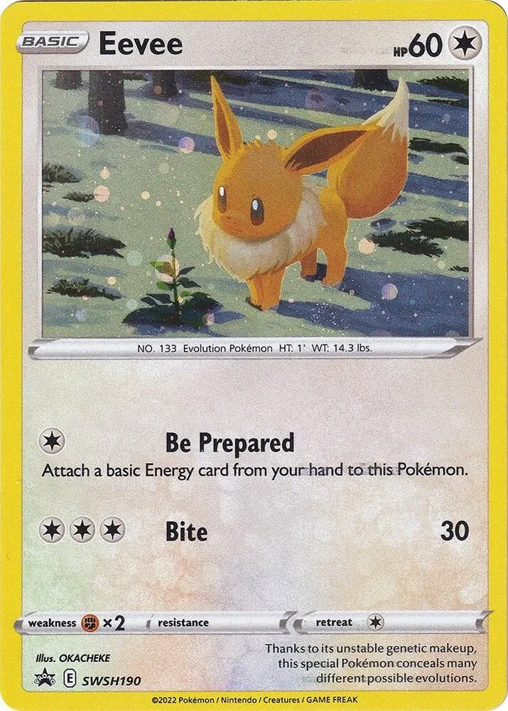 Eevee — SWSH: Sword & Shield Promo Cards — Pokemon