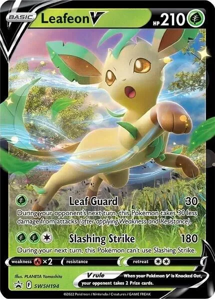Phyllali V — SWSH: Sword & Shield Promo Cards — Pokemon