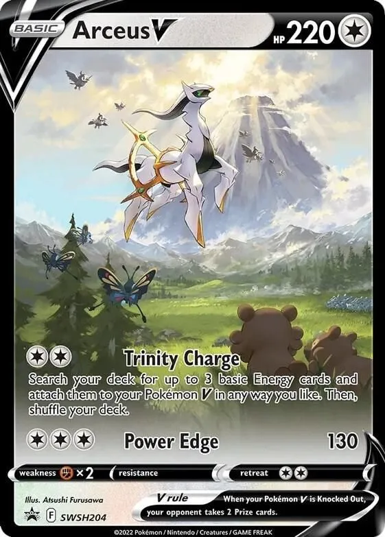 Arceus V — SWSH: Sword & Shield Promo Cards — Pokémon