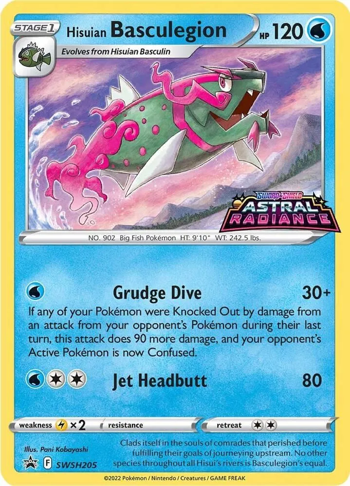 Paragruel de Hisui — SWSH: Sword & Shield Promo Cards — Pokemon