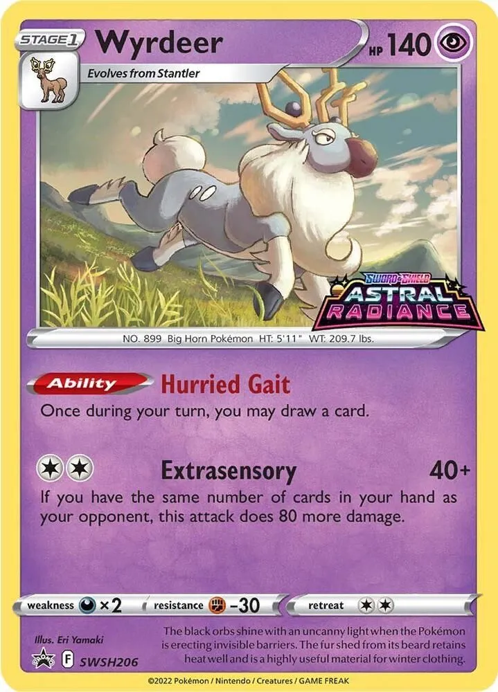 Wyrdeer — SWSH: Sword & Shield Promo Cards — Pokemon