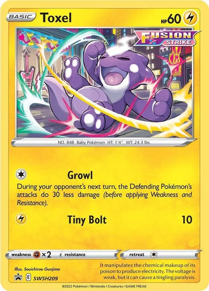 Toxel — SWSH: Sword & Shield Promo Cards — Pokémon