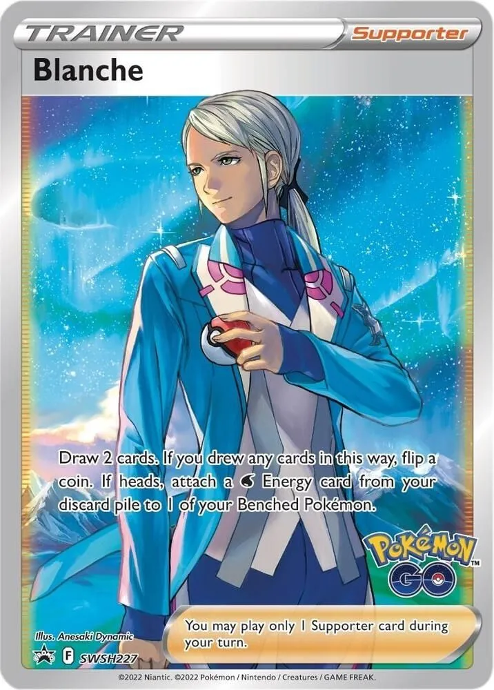 Capitaine d'équipe Blanche — SWSH: Sword & Shield Promo Cards — Pokemon