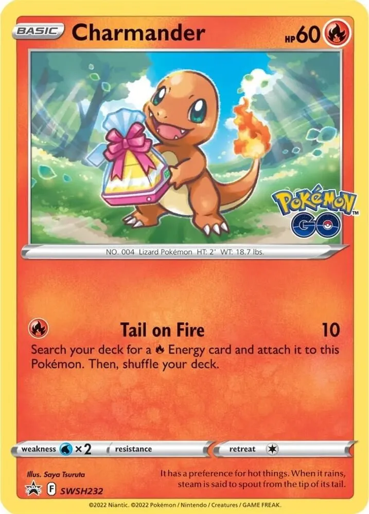 Salamèche — SWSH: Sword & Shield Promo Cards — Pokemon