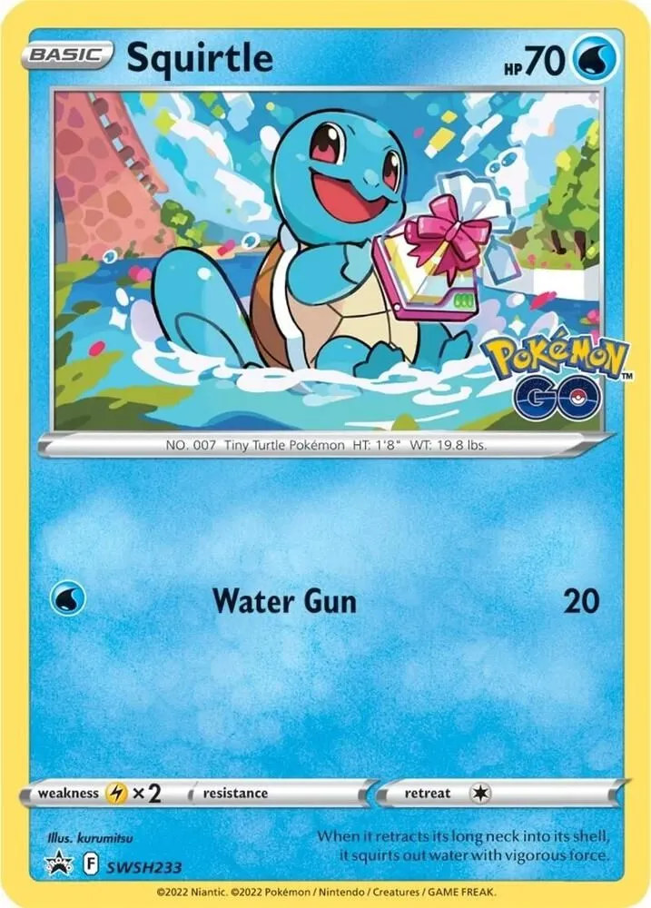 Squirtle — SWSH: Sword & Shield Promo Cards — Pokémon