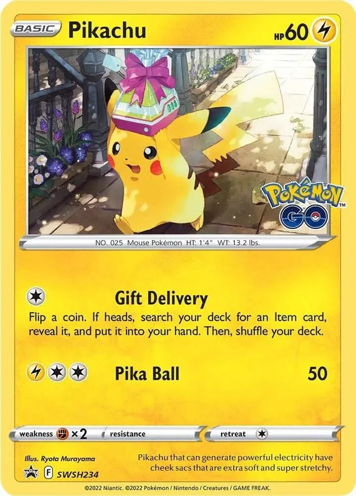 Pikachu — SWSH: Sword & Shield Promo Cards — Pokémon