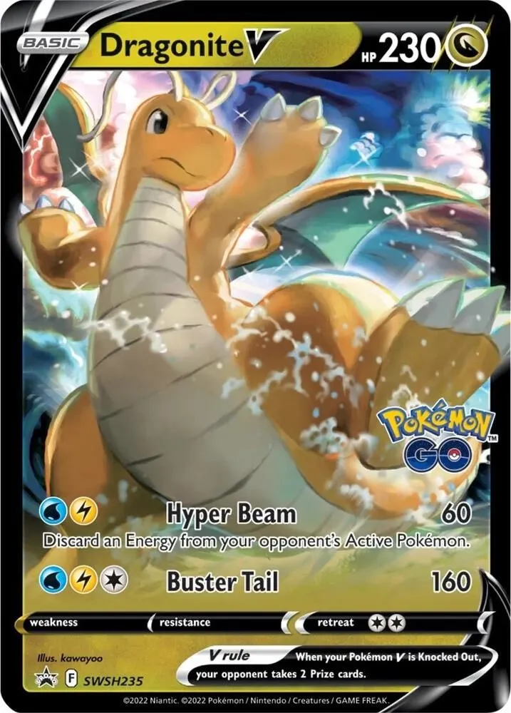 Dragonite V — SWSH: Sword & Shield Promo Cards — Pokémon
