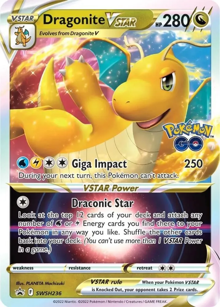 Dragonite VSTAR — SWSH: Sword & Shield Promo Cards — Pokemon