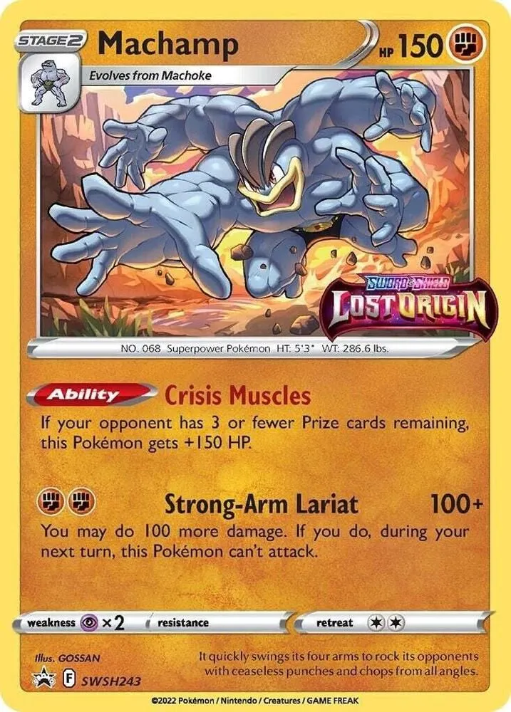 Machamp — SWSH: Sword & Shield Promo Cards — Pokemon
