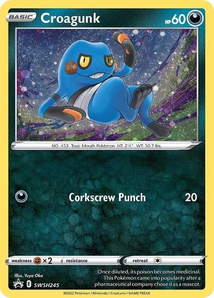 Croagunk — SWSH: Sword & Shield Promo Cards — Pokémon