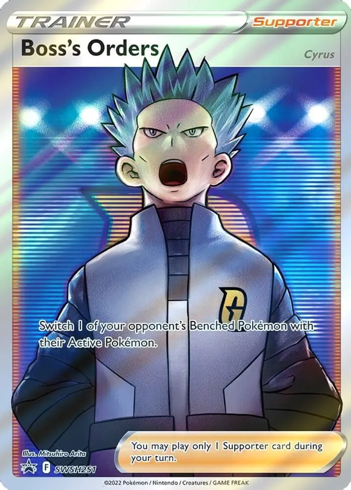 Boss's Orders — SWSH: Sword & Shield Promo Cards — Pokemon