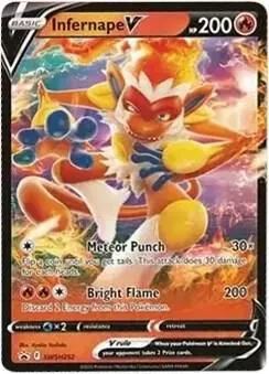 Infernape V — SWSH: Sword & Shield Promo Cards — Pokemon