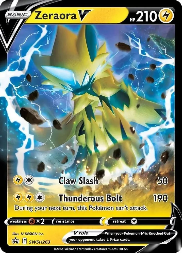 Zeraora V — SWSH: Sword & Shield Promo Cards — Pokémon