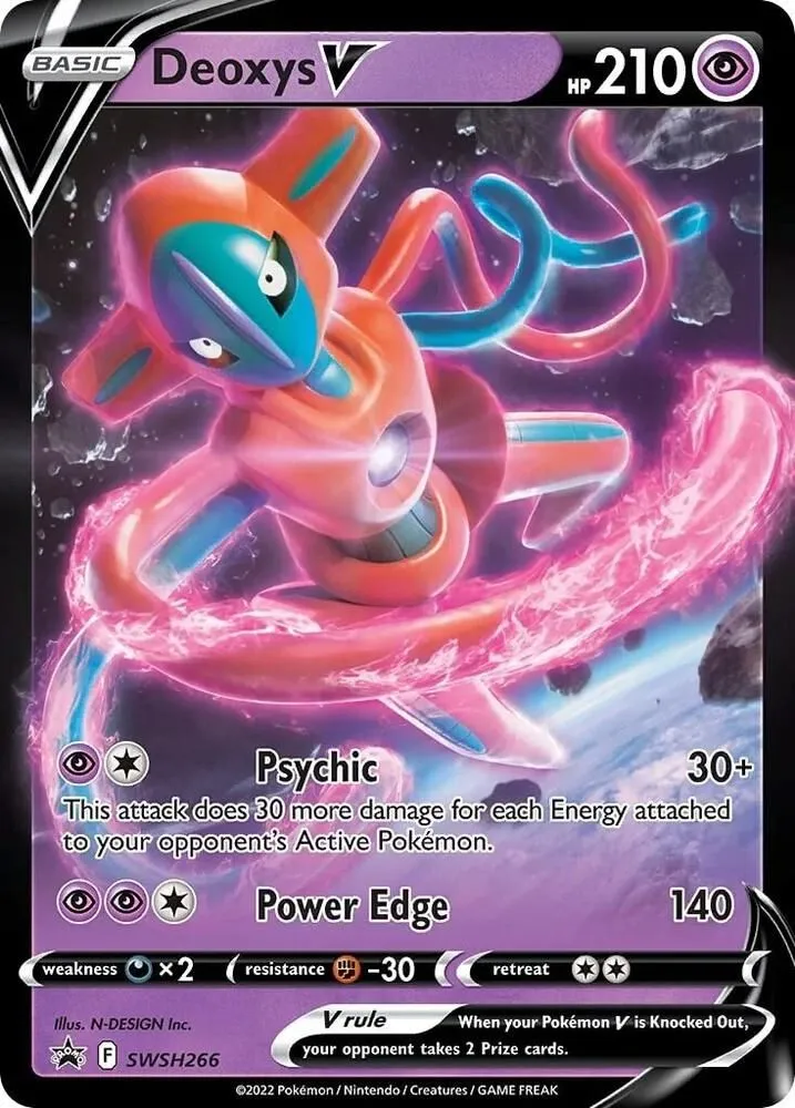 Deoxys V — SWSH: Sword & Shield Promo Cards — Pokemon