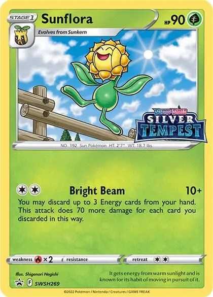 Sunflora — SWSH: Sword & Shield Promo Cards — Pokemon