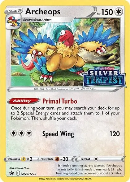 Archeops — SWSH: Sword & Shield Promo Cards — Pokemon