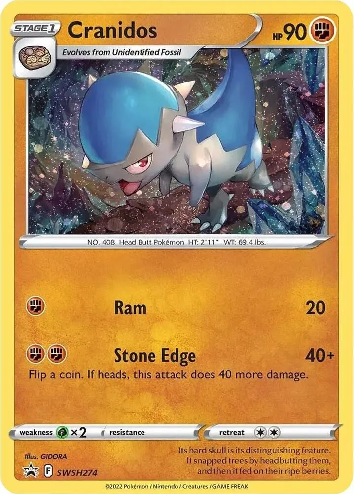 Cranidos - Pokemon
