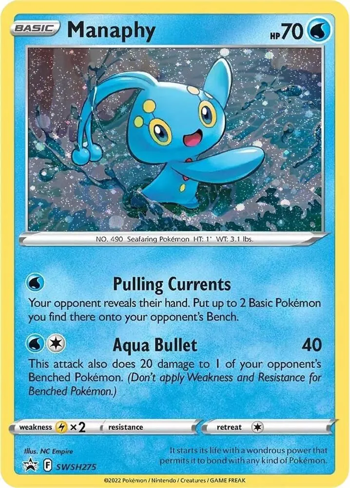 Manaphy — SWSH: Sword & Shield Promo Cards — Pokémon
