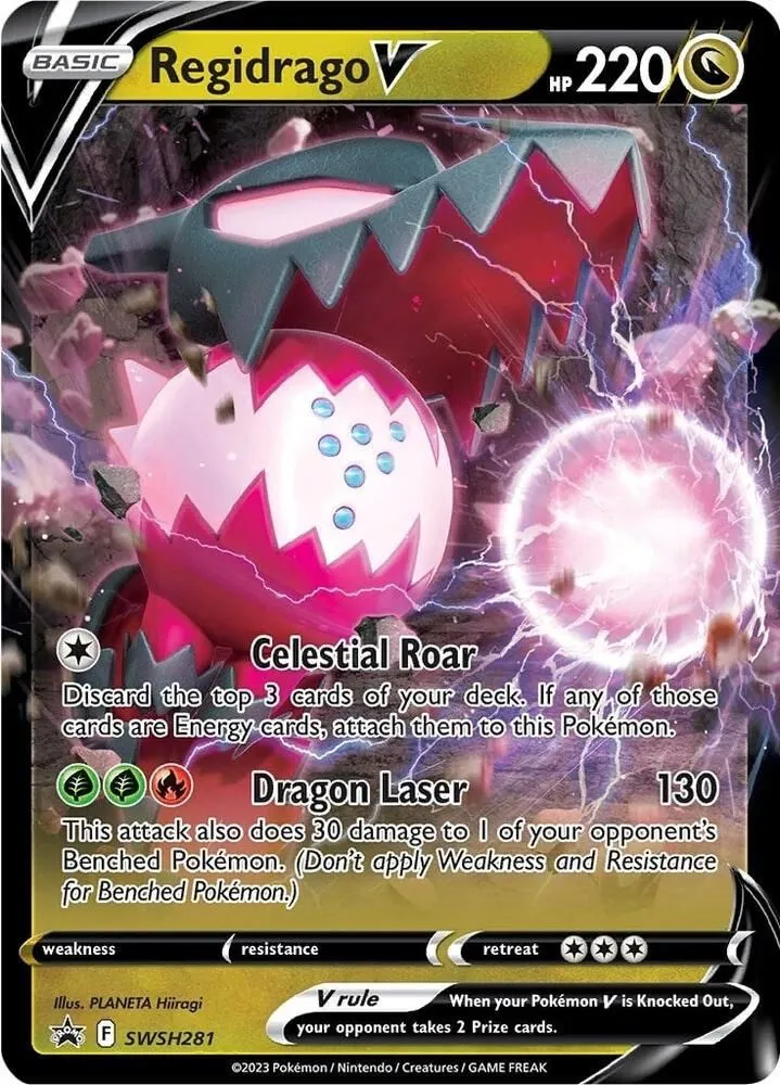 Regidrago V — SWSH: Sword & Shield Promo Cards — Pokémon