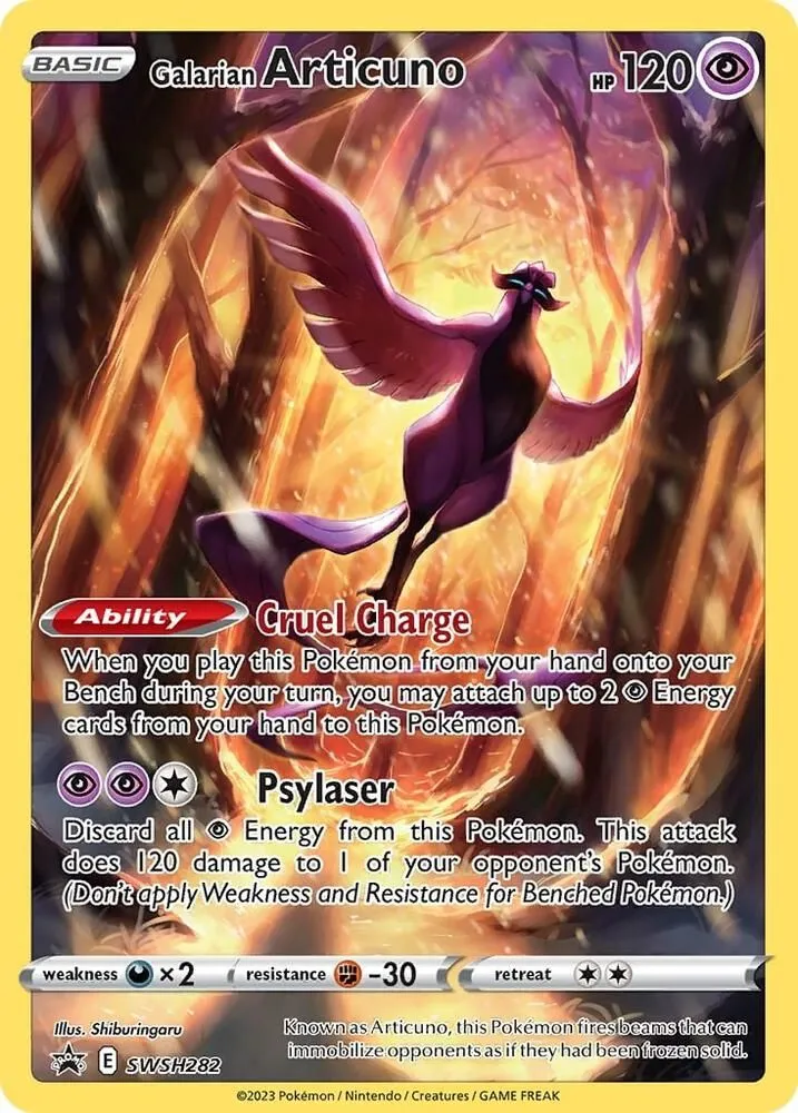 Galarian Articuno — SWSH: Sword & Shield Promo Cards — Pokémon