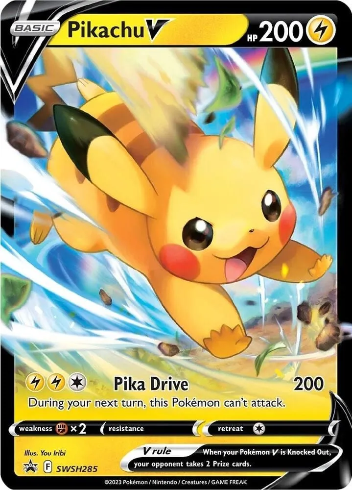 Pikachu V — SWSH: Sword & Shield Promo Cards — Pokemon