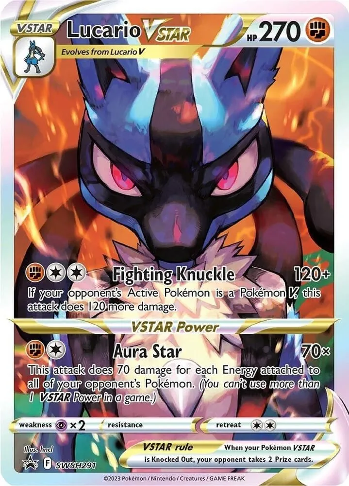 Lucario VSTAR — SWSH: Sword & Shield Promo Cards — Pokemon