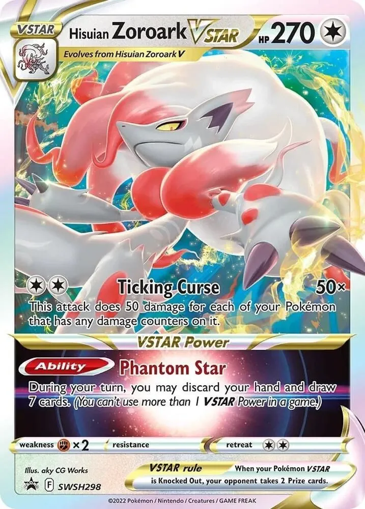 Hisuian Zoroark VSTAR — SWSH: Sword & Shield Promo Cards — Pokémon