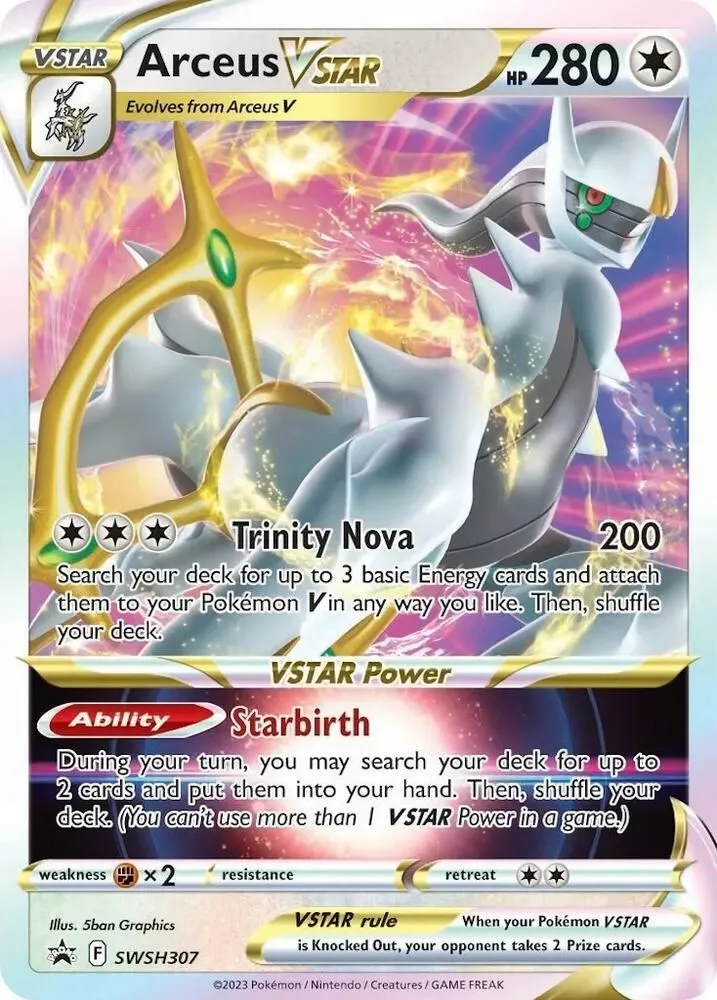 Arceus VSTAR — SWSH: Sword & Shield Promo Cards — Pokemon